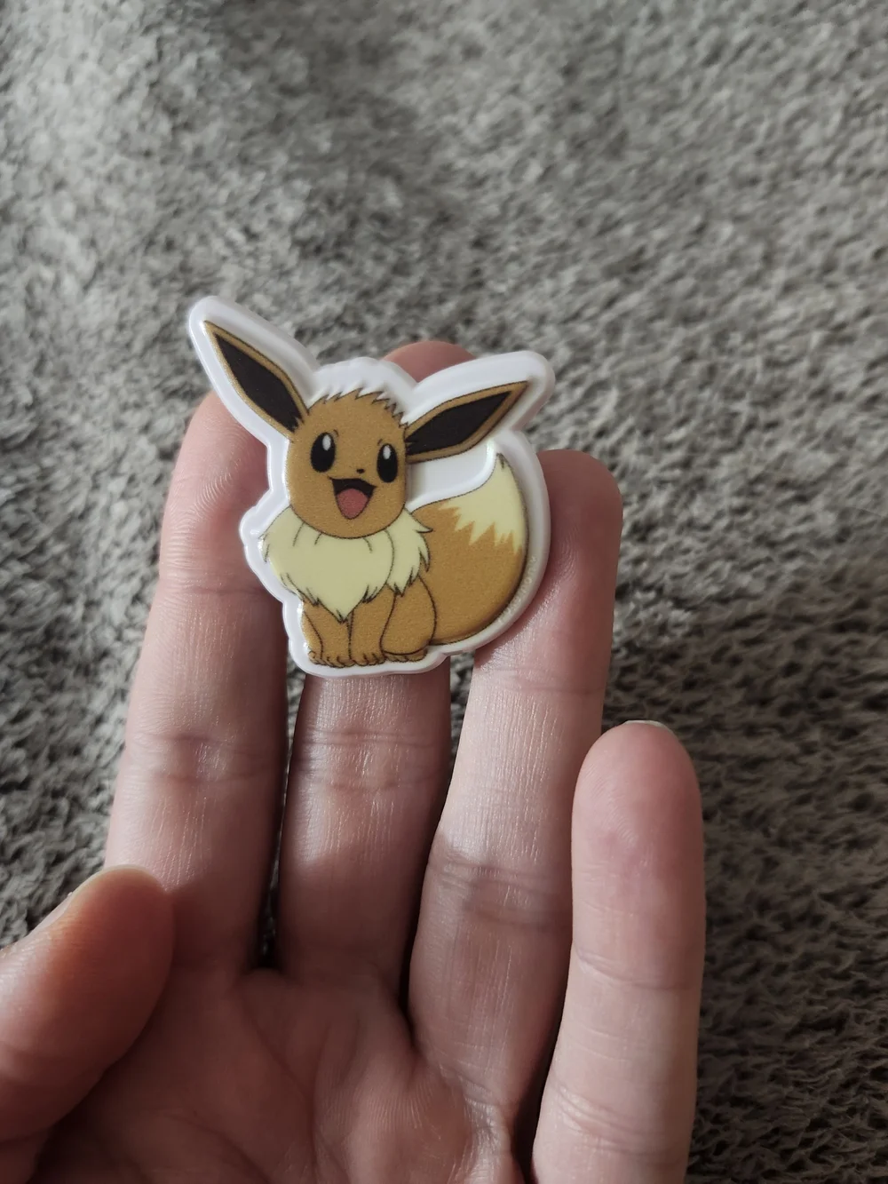 Pokémon Eevee PVC Character Ring Collector Toy Anime Nintendo Kawaii